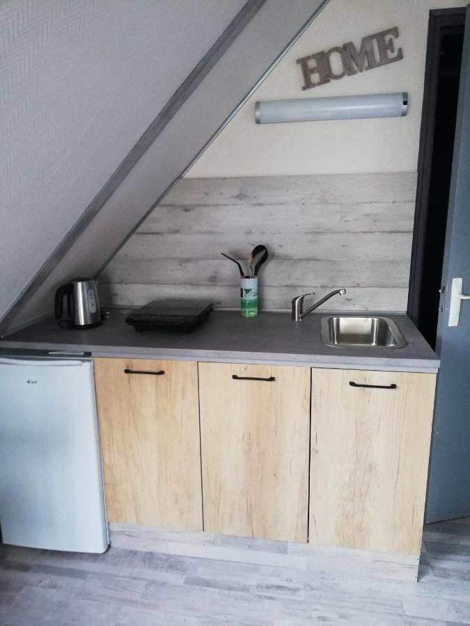 Chambre Studio Avec Kichenette Soleil De Nacre Hermanville-sur-Mer Esterno foto