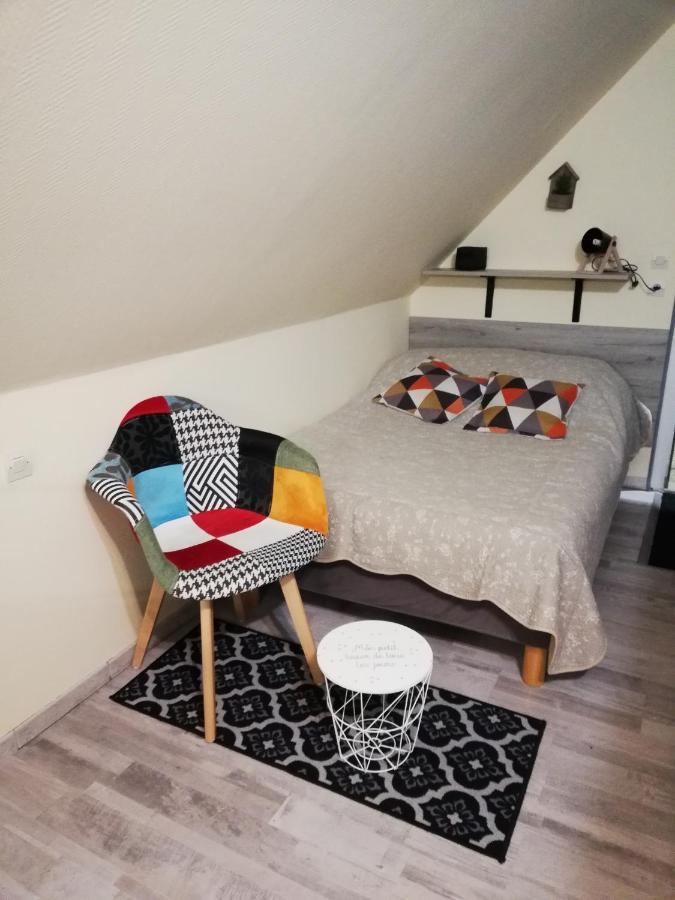 Chambre Studio Avec Kichenette Soleil De Nacre Hermanville-sur-Mer Esterno foto