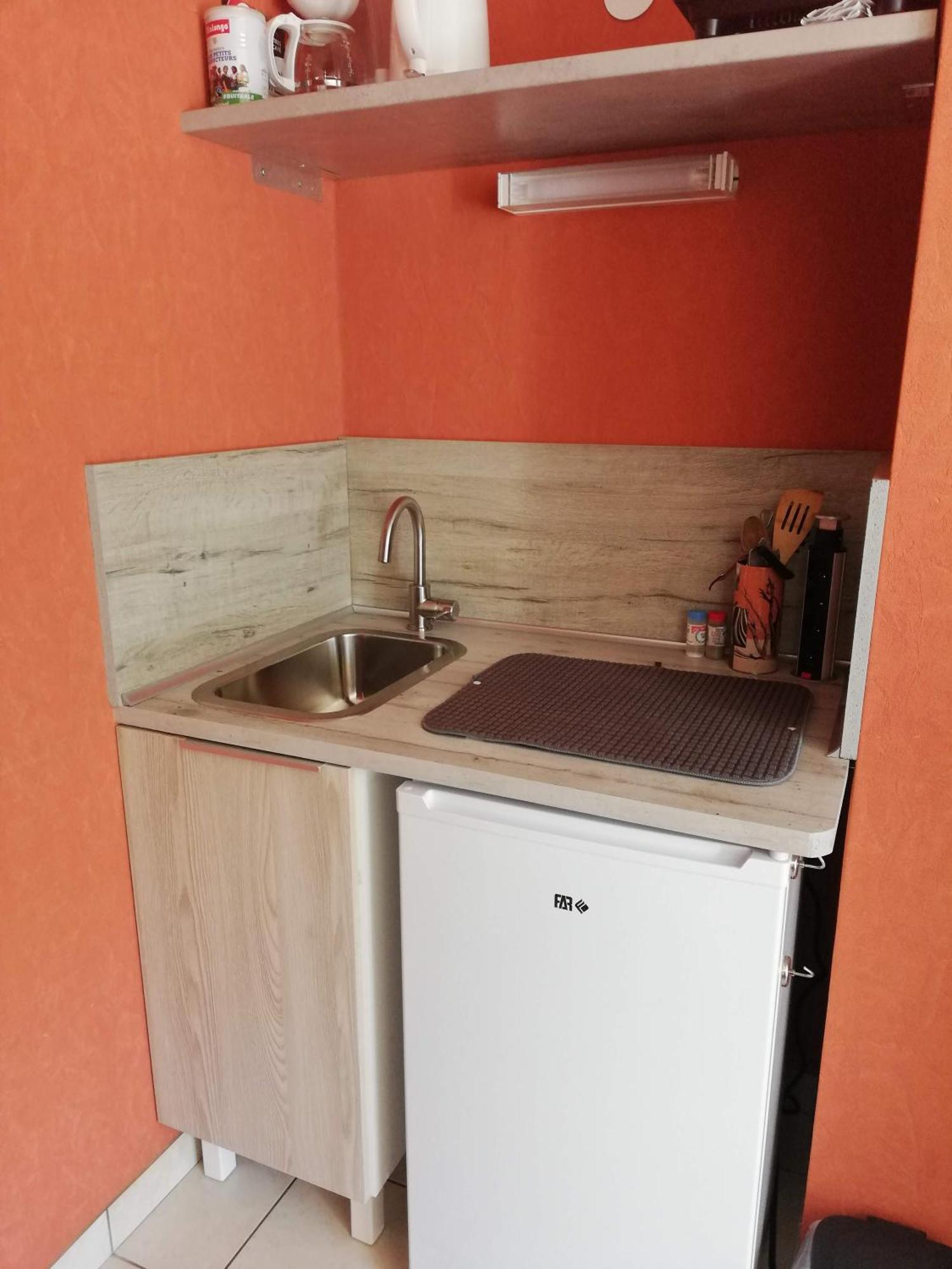 Chambre Studio Avec Kichenette Soleil De Nacre Hermanville-sur-Mer Esterno foto